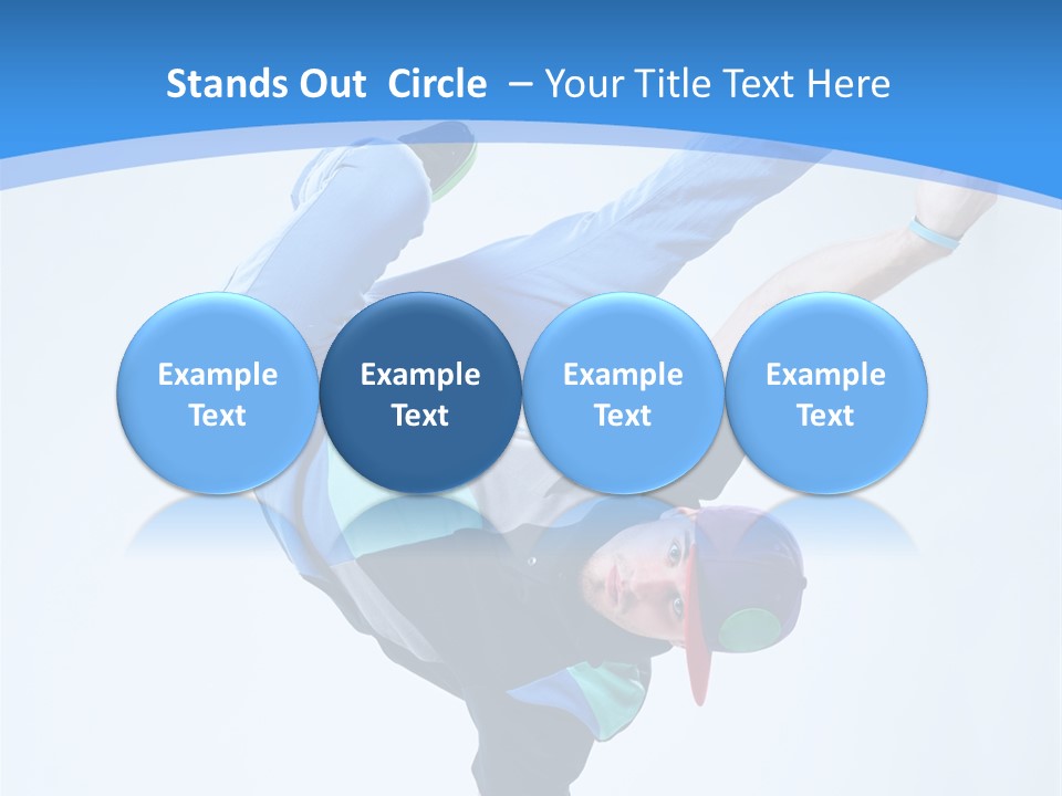 Performance Lifestyle Rapper PowerPoint Template