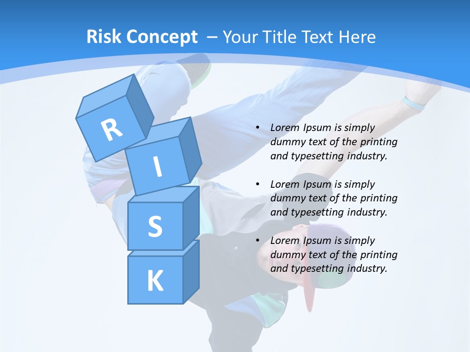 Performance Lifestyle Rapper PowerPoint Template