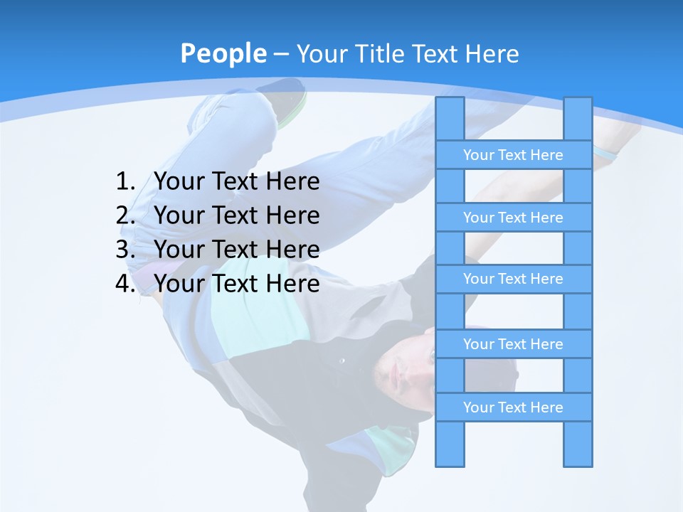 Performance Lifestyle Rapper PowerPoint Template