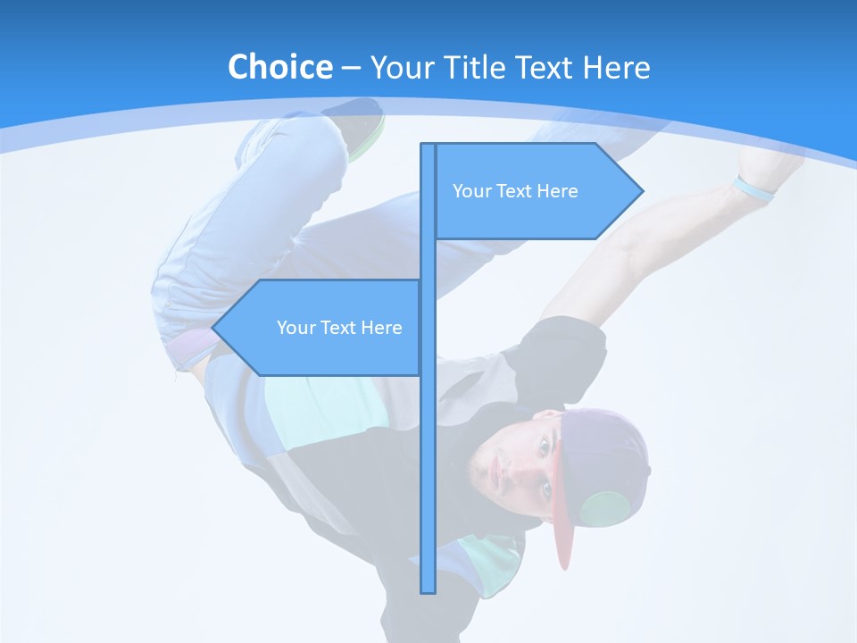 Performance Lifestyle Rapper PowerPoint Template