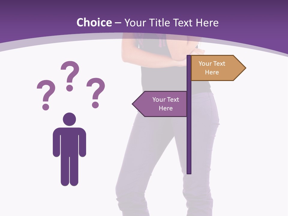 Pensive  People PowerPoint Template