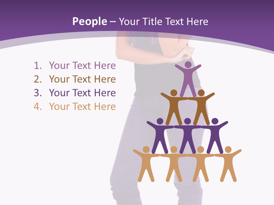 Pensive  People PowerPoint Template