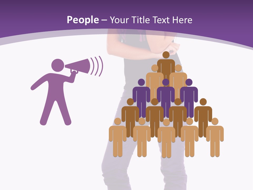 Pensive  People PowerPoint Template