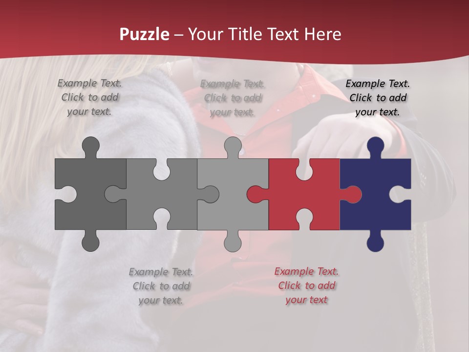 Caucasian Handsome Lifestyle PowerPoint Template