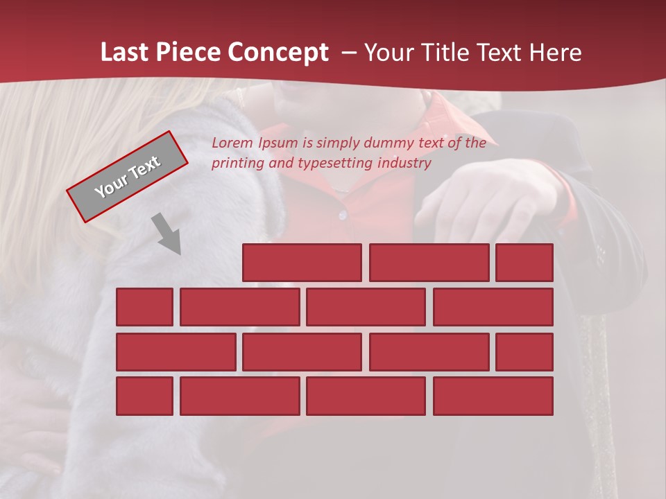 Caucasian Handsome Lifestyle PowerPoint Template