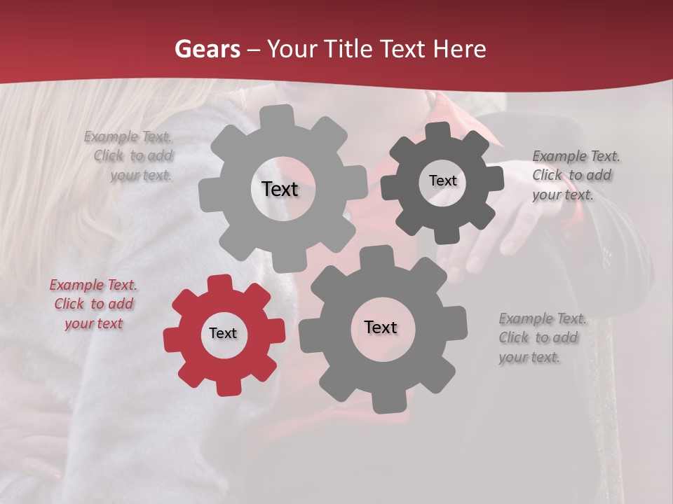 Caucasian Handsome Lifestyle PowerPoint Template