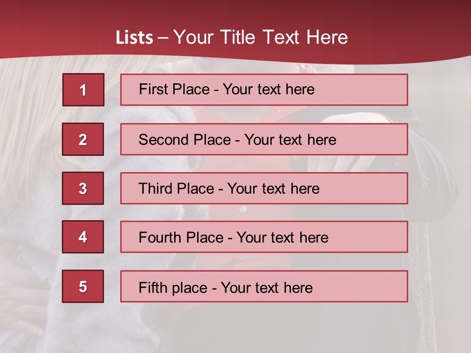 Caucasian Handsome Lifestyle PowerPoint Template