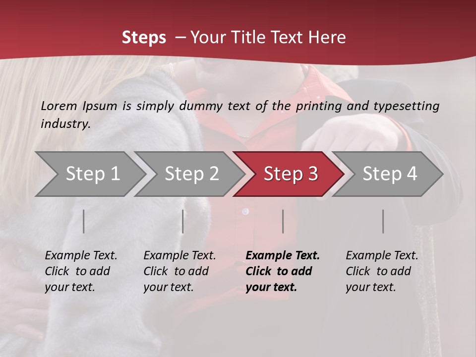 Caucasian Handsome Lifestyle PowerPoint Template