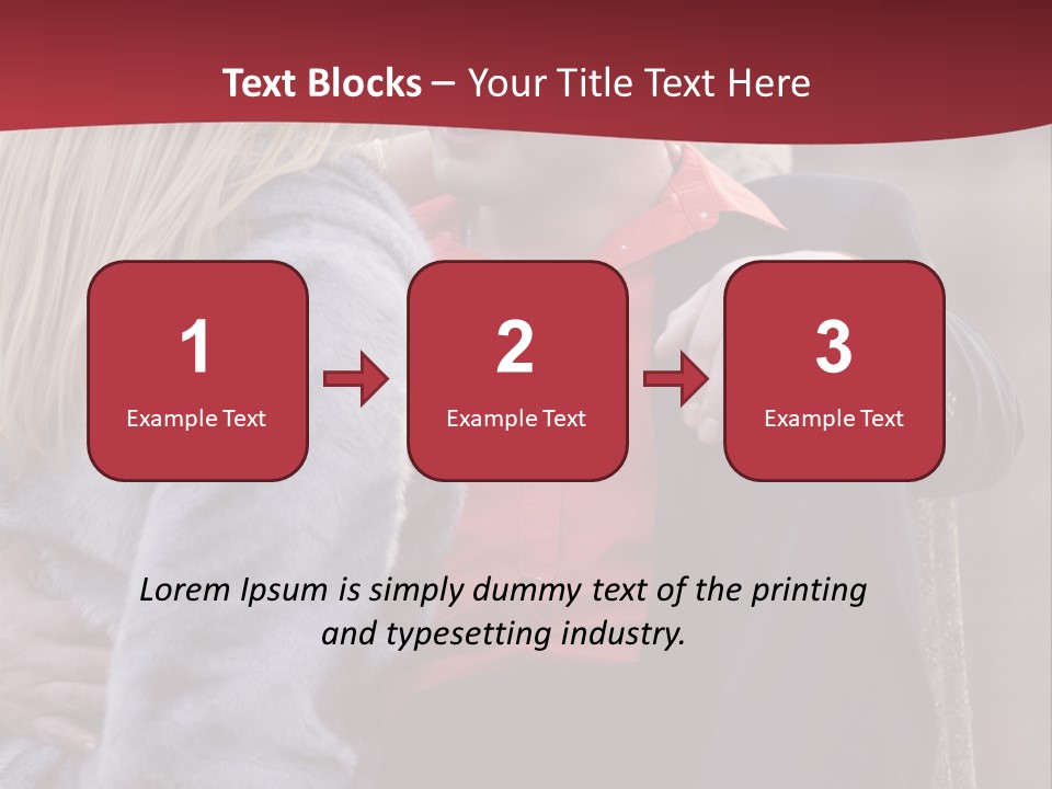 Caucasian Handsome Lifestyle PowerPoint Template