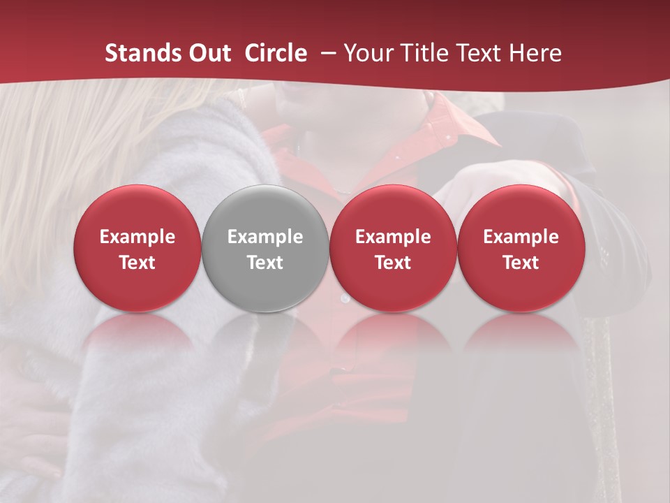 Caucasian Handsome Lifestyle PowerPoint Template