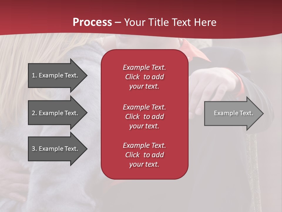 Caucasian Handsome Lifestyle PowerPoint Template