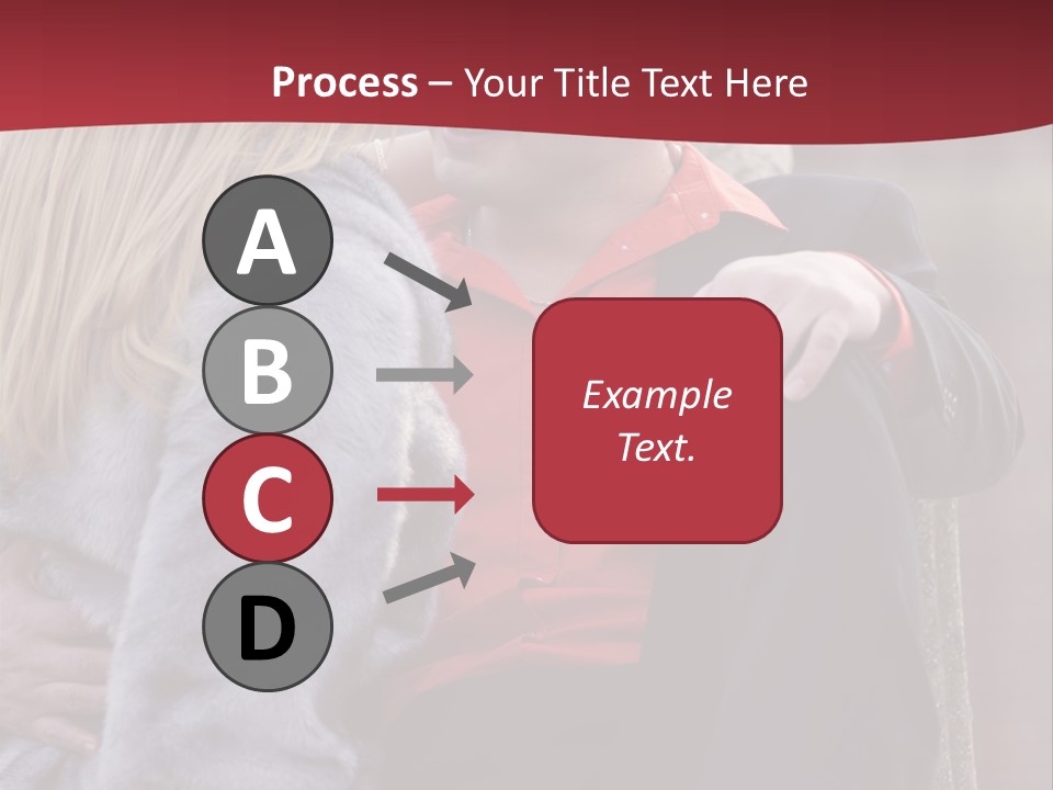 Caucasian Handsome Lifestyle PowerPoint Template