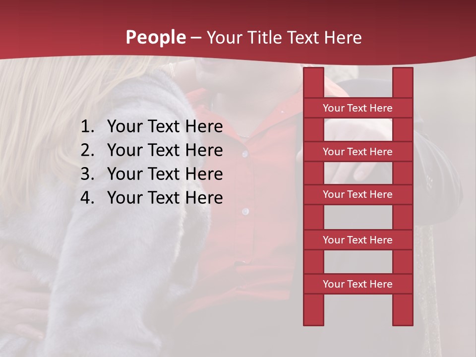 Caucasian Handsome Lifestyle PowerPoint Template