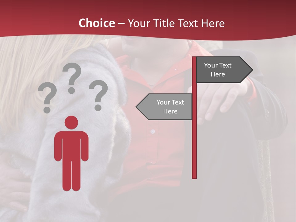 Caucasian Handsome Lifestyle PowerPoint Template