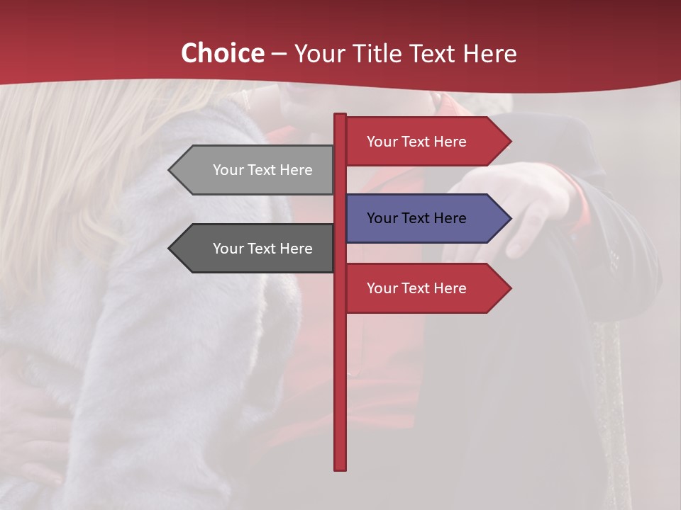 Caucasian Handsome Lifestyle PowerPoint Template