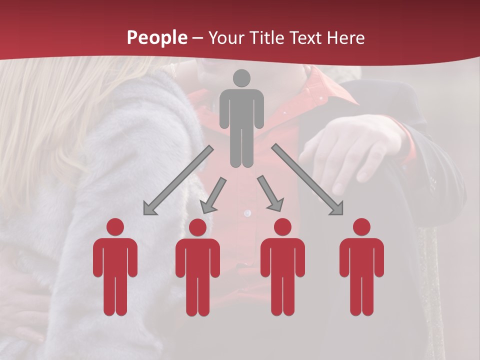 Caucasian Handsome Lifestyle PowerPoint Template