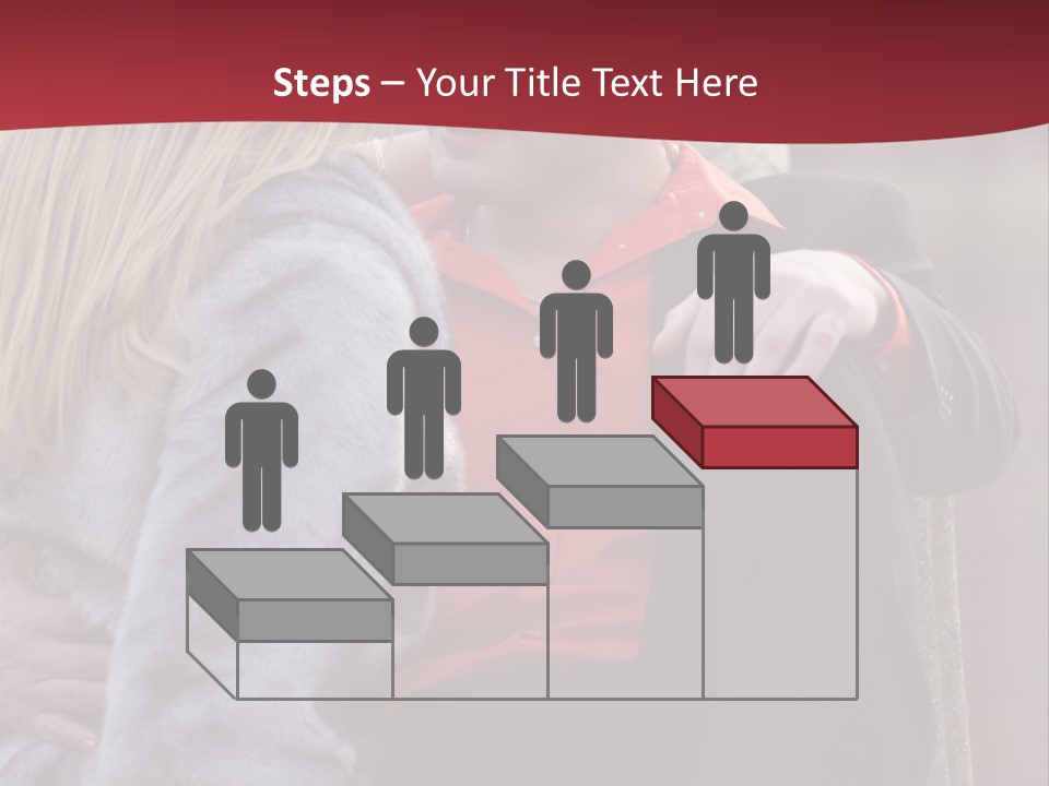 Caucasian Handsome Lifestyle PowerPoint Template