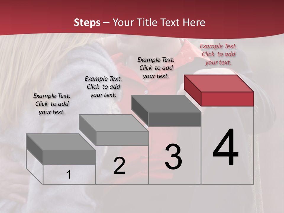 Caucasian Handsome Lifestyle PowerPoint Template