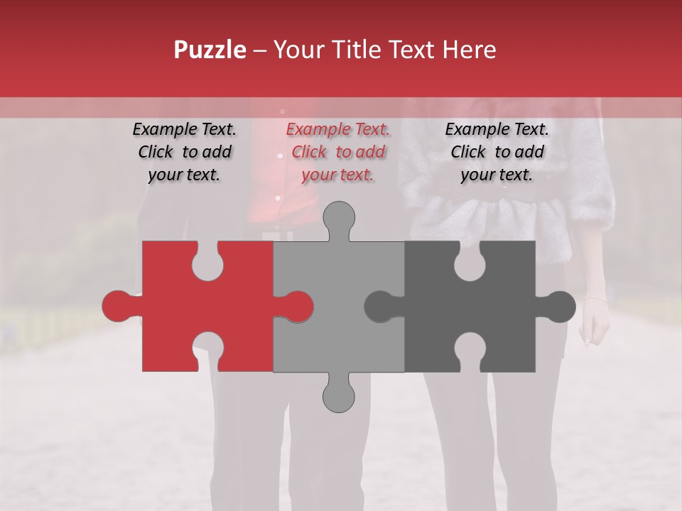 Attractive Romantic Happy PowerPoint Template