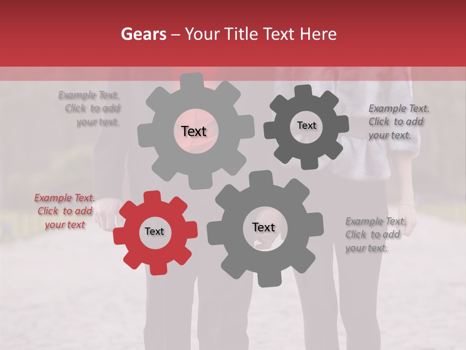 Attractive Romantic Happy PowerPoint Template