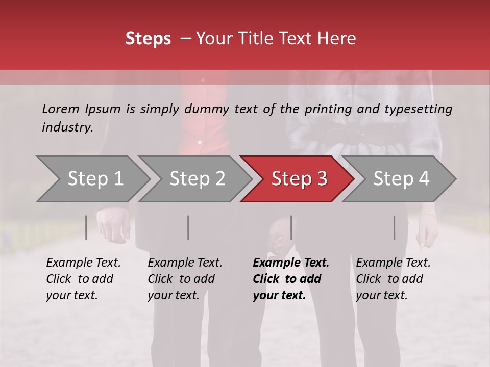 Attractive Romantic Happy PowerPoint Template