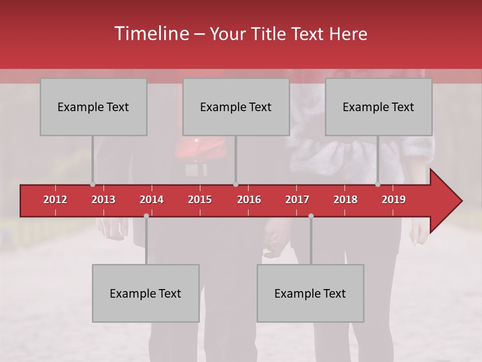 Attractive Romantic Happy PowerPoint Template