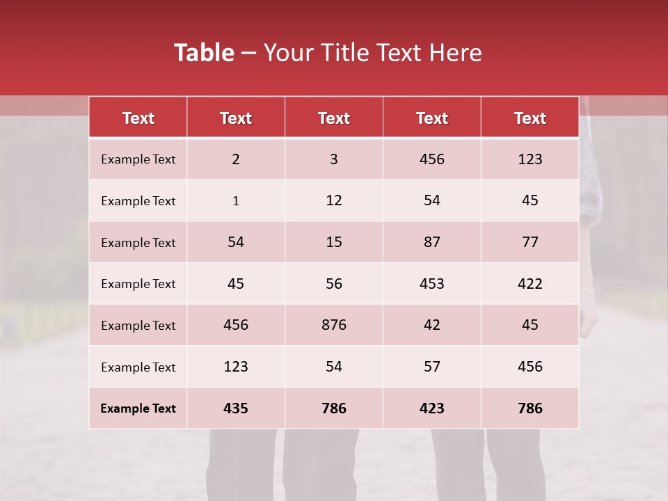 Attractive Romantic Happy PowerPoint Template