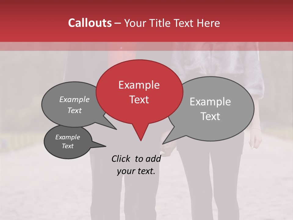 Attractive Romantic Happy PowerPoint Template