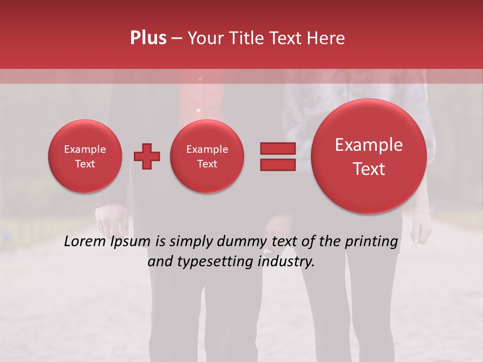 Attractive Romantic Happy PowerPoint Template