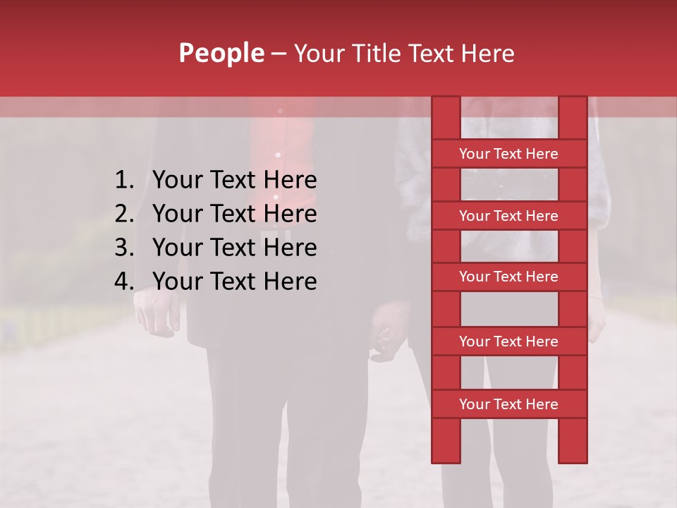 Attractive Romantic Happy PowerPoint Template