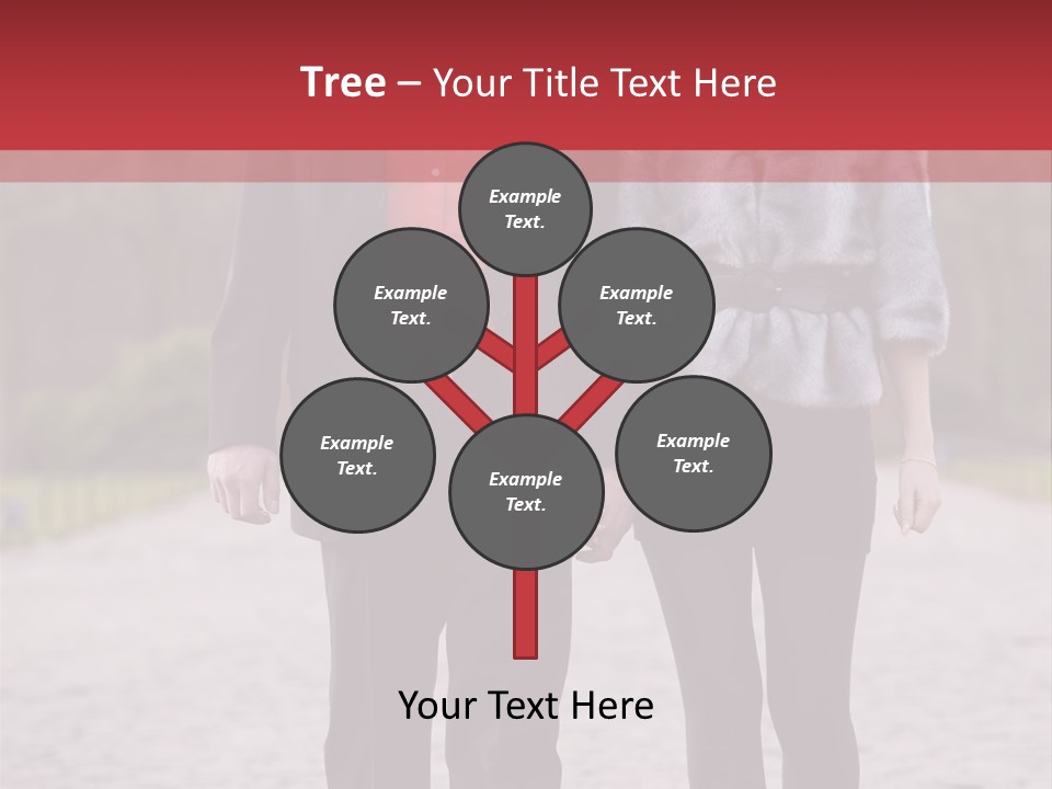 Attractive Romantic Happy PowerPoint Template