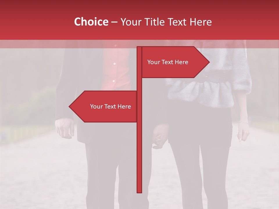 Attractive Romantic Happy PowerPoint Template