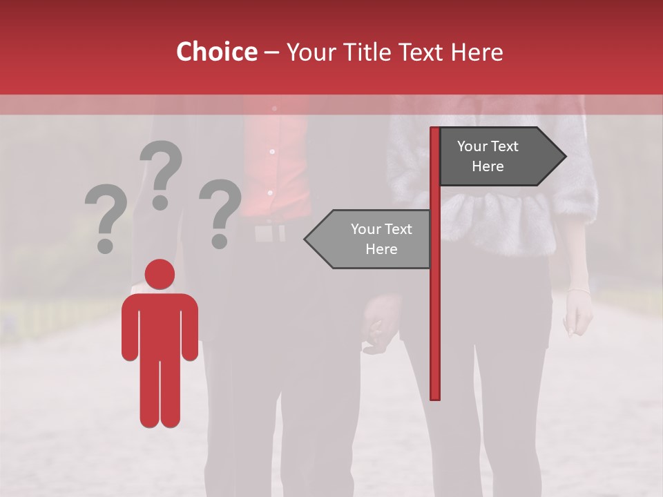 Attractive Romantic Happy PowerPoint Template