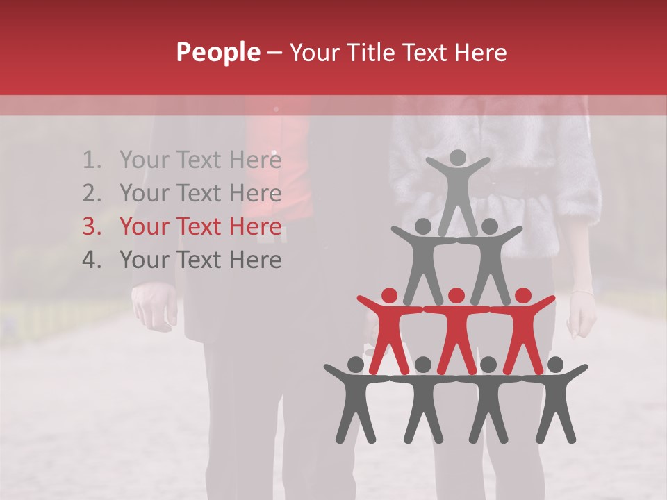 Attractive Romantic Happy PowerPoint Template