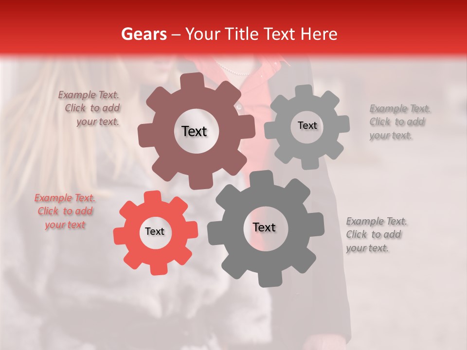 Family Couple Leisure PowerPoint Template