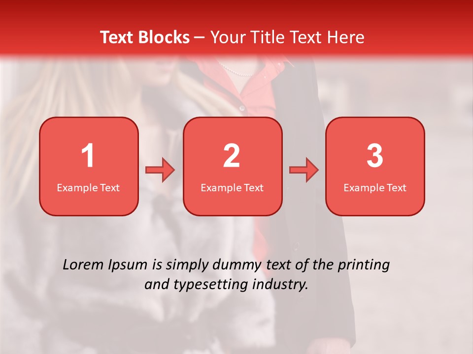 Family Couple Leisure PowerPoint Template