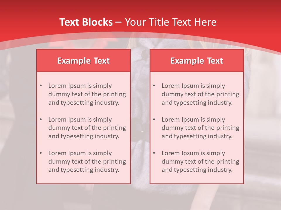 Couple Girlfriend Spring PowerPoint Template