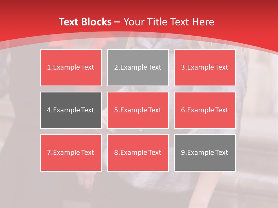 Couple Girlfriend Spring PowerPoint Template