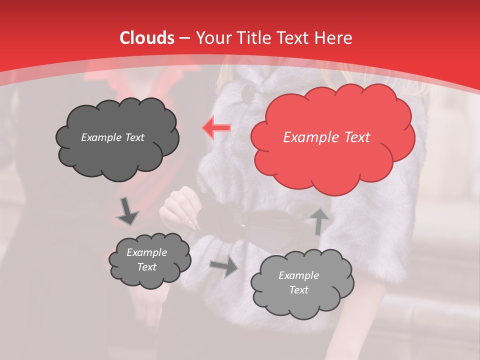 Couple Girlfriend Spring PowerPoint Template