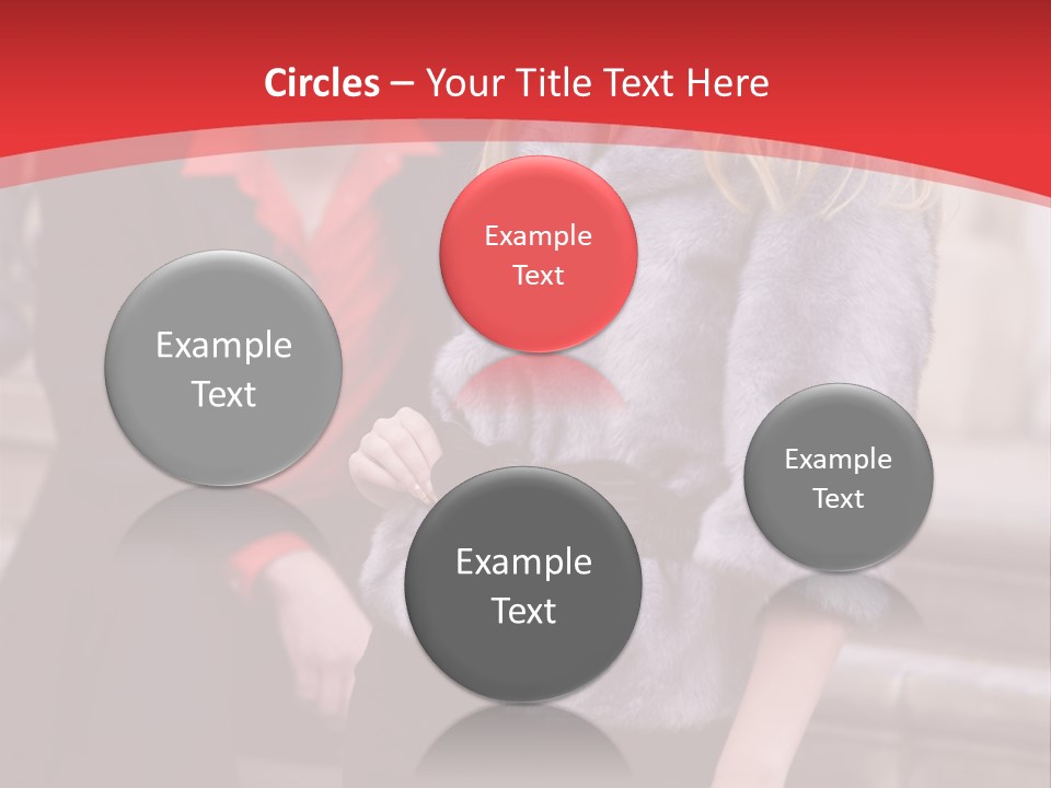 Couple Girlfriend Spring PowerPoint Template