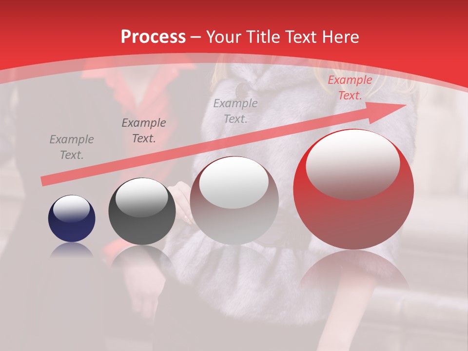 Couple Girlfriend Spring PowerPoint Template