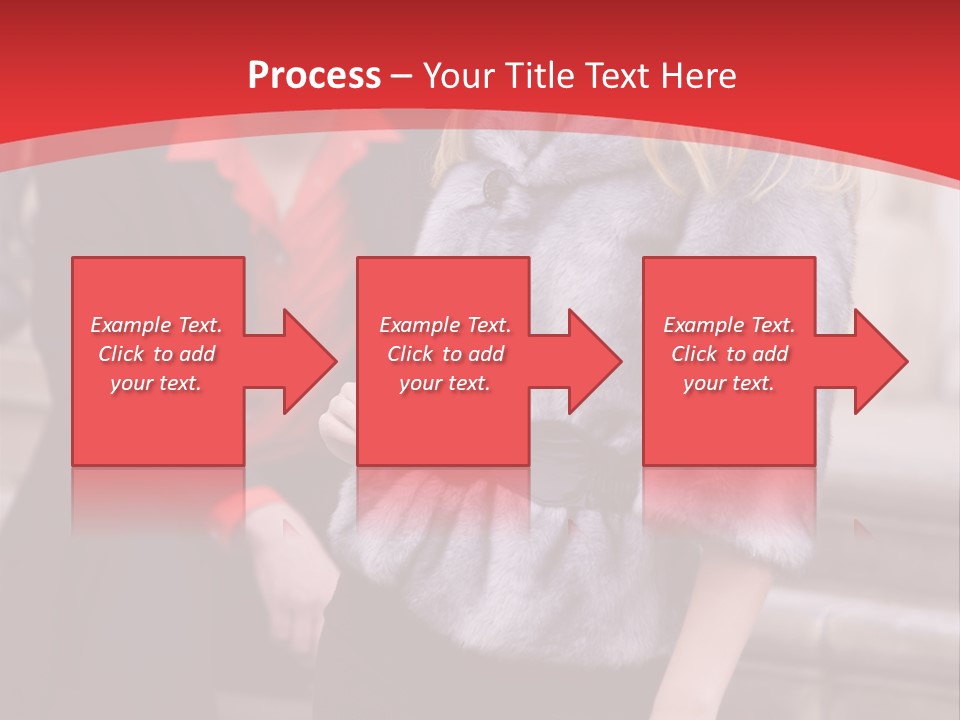 Couple Girlfriend Spring PowerPoint Template