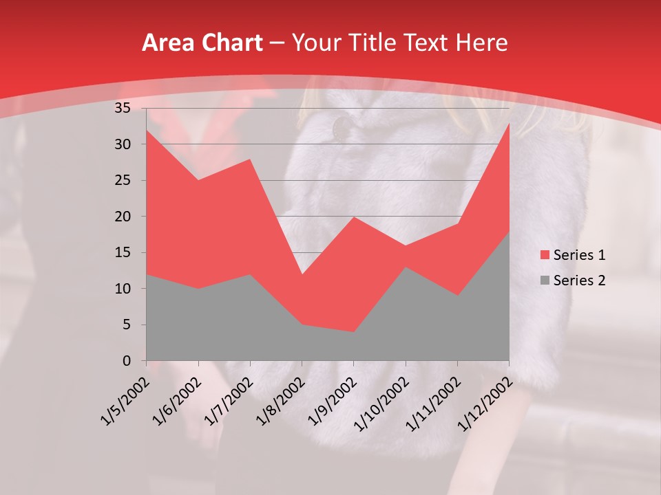 Couple Girlfriend Spring PowerPoint Template