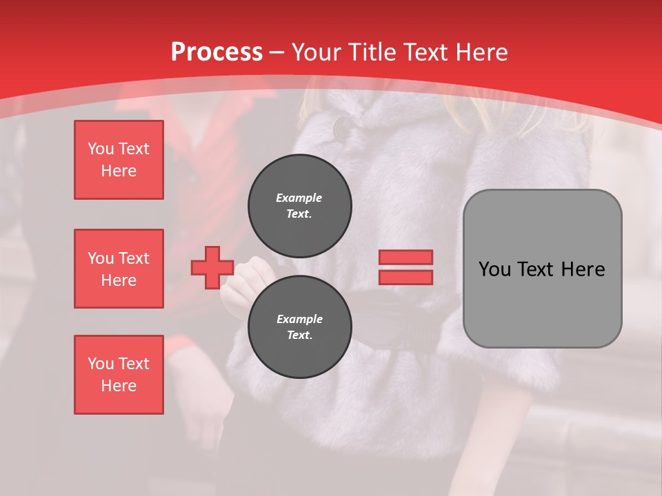 Couple Girlfriend Spring PowerPoint Template