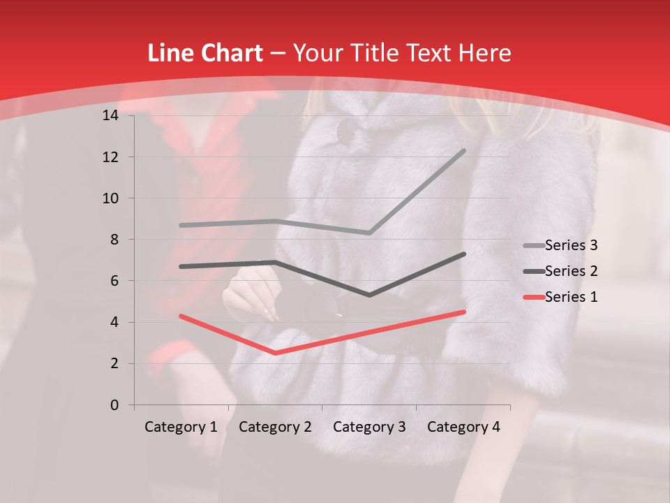 Couple Girlfriend Spring PowerPoint Template