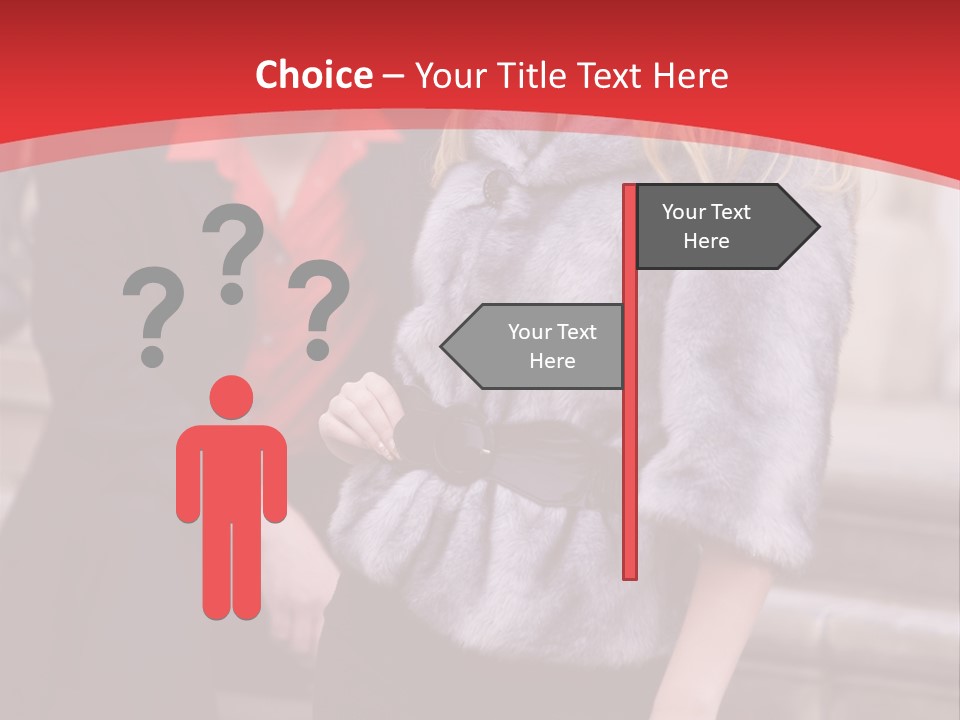 Couple Girlfriend Spring PowerPoint Template