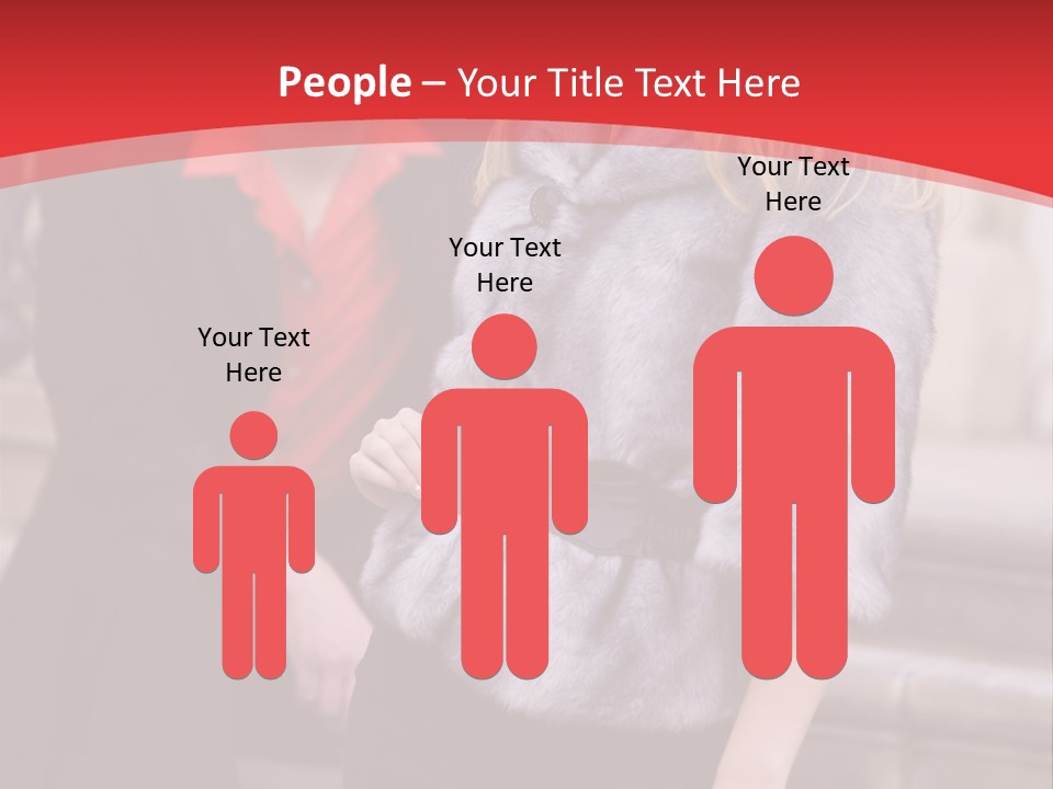 Couple Girlfriend Spring PowerPoint Template