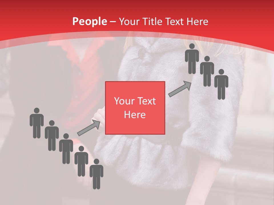 Couple Girlfriend Spring PowerPoint Template