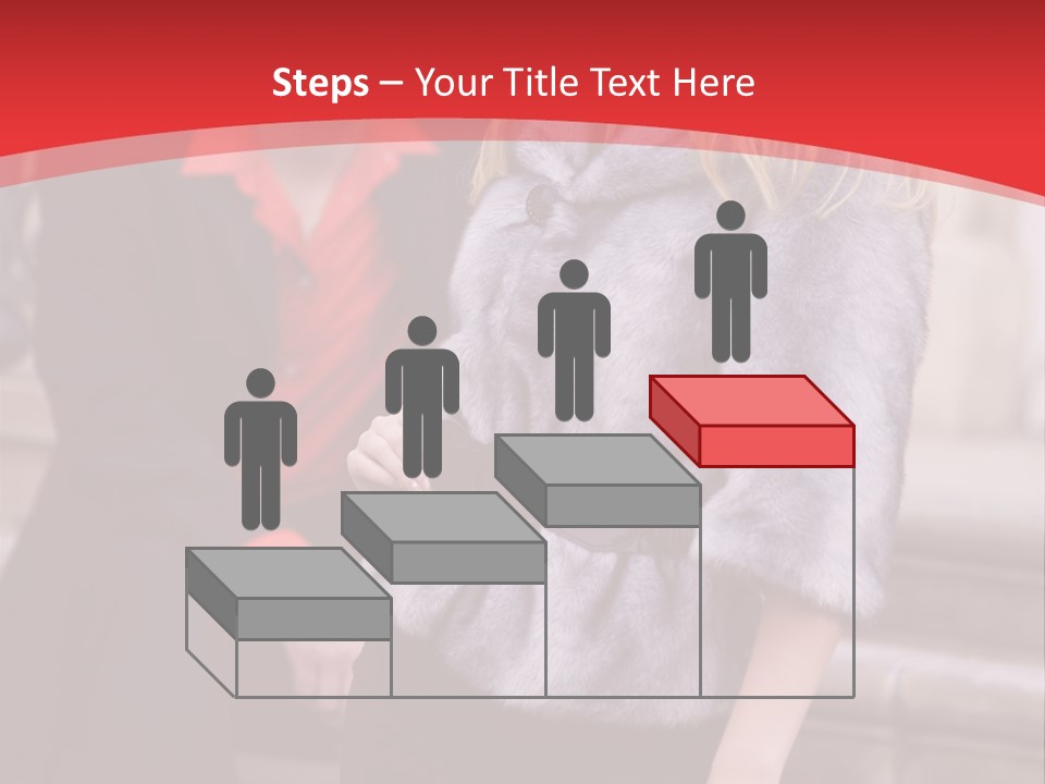 Couple Girlfriend Spring PowerPoint Template