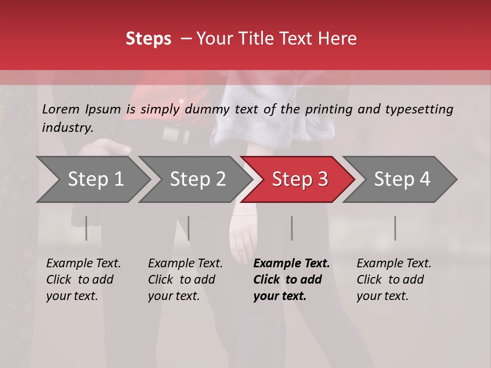 Male Loving Casual PowerPoint Template